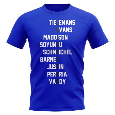 Leicester Team T-Shirt (Blue)