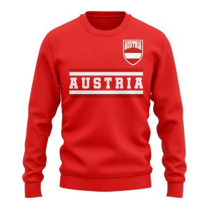 Austria Core Country Sweatshirt (Red)