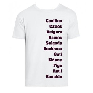 Madrid Favourite XI Tee (White)