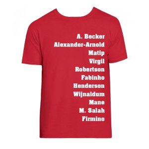 Liverpool Favourite XI T-Shirt (Red)