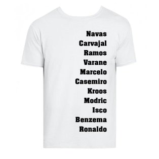Madrid Favourite XI T-Shirt (White)