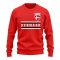 Denmark Core Country Sweatshirt (Red)