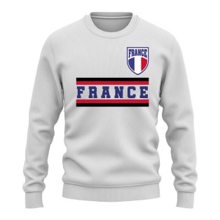 France Core Country Sweatshirt (White)