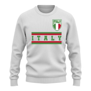 Italy Core Country Sweatshirt (White)