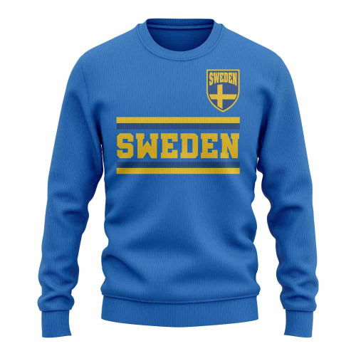 Sweden Core Country Sweatshirt (Blue)  Sweden Core Country Sweatshirt (Blue)