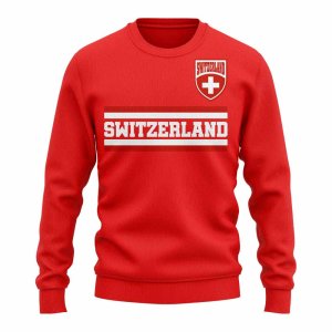 Switzerland Core Country Sweatshirt (Red)