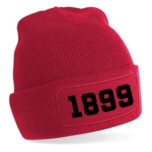 Milan 1899 Football Beanie Hat (Red)