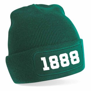 Glasgow 1888 Football Beanie Hat (Green)