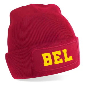 Belgium National Football Beanie Hat (Red)