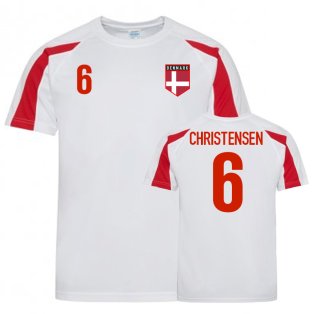 Denmark Sports Training Jersey (Christensen 6)