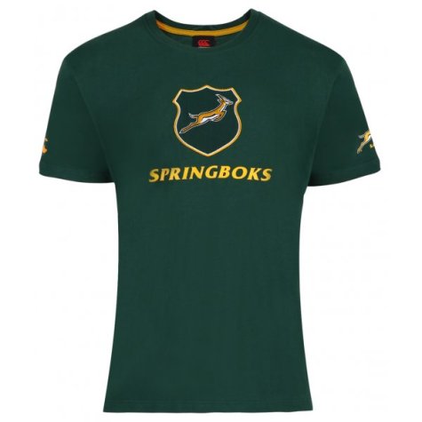 2012-13 Springboks Graphic Cotton Tee (Green)