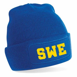 Sweden National Football Beanie (Blue)