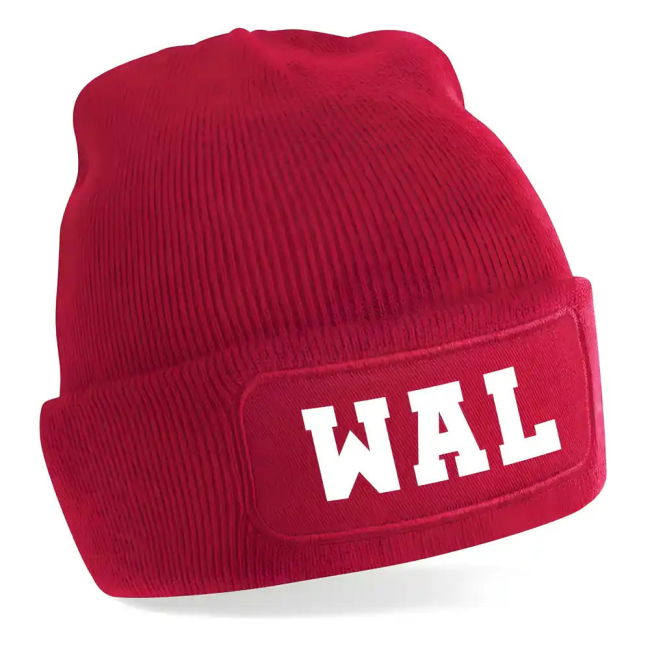 Wales National Football Beanie (Red)