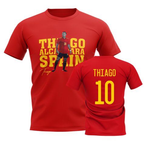 Thiago Spain Player Tee (Red)
