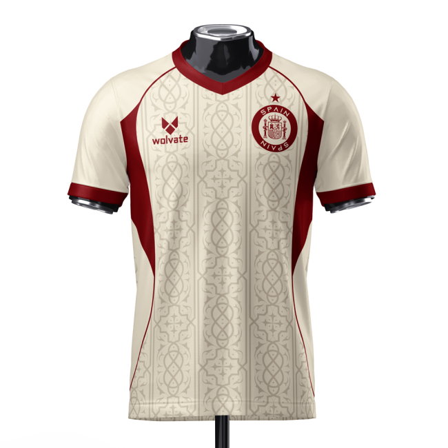 Spain DNA Concept Football Jersey (Wolvate) Adult Short Sleeve