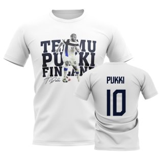 Teemu Pukki Finland Player Tee (White)