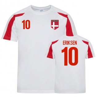 Denmark Sports Training Jersey (Eriksen 10)