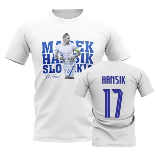 Marek Hamsik Slovakia Player Tee (White)