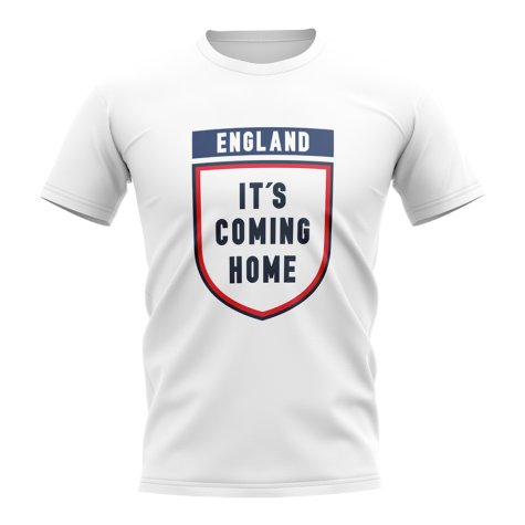 England Its Coming Home T-Shirt - White