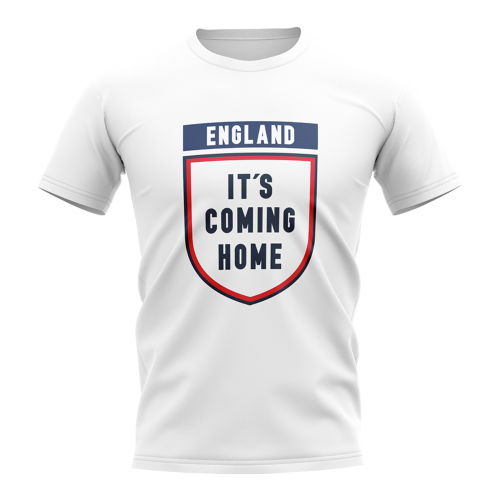 England Its Coming Home T-Shirt - White
