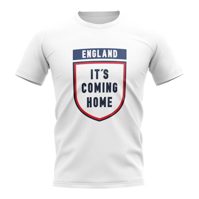 England Its Coming Home T-Shirt - White