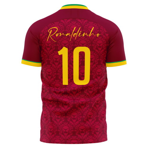 2026-2027 Ravenna RONALDINHO Home Concept Shirt (Maroon) Adult Short Sleeve