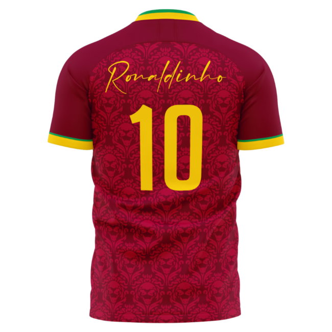 2026-2027 Ravenna RONALDINHO Home Concept Shirt (Maroon) Adult Short Sleeve