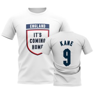 England Its Coming Home T-Shirt (Kane 9) - White