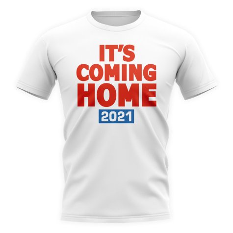 England Footballs Coming Home T-Shirt (White/Red)