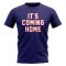 England Footballs Coming Home T-Shirt (Navy)