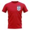 Footballs Coming Home T-Shirt (Red)
