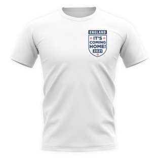 England Footballs Coming Home T-Shirt - Crest/White