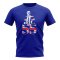 Gerrard Rangers Number 55 T-Shirt (Royal)