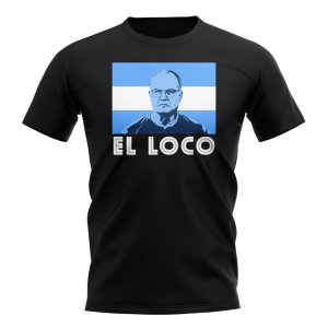 Marcelo Bielsa El Loco T-Shirt (Black)