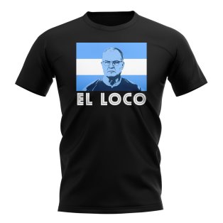 Marcelo Bielsa El Loco T-Shirt (Black)