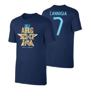 Argentina Qualifiers T-Shirt (Cannigia 7) Dark Blue