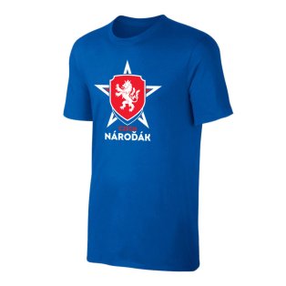 Czech Republic Euro 2020 T-Shirt (Blue)