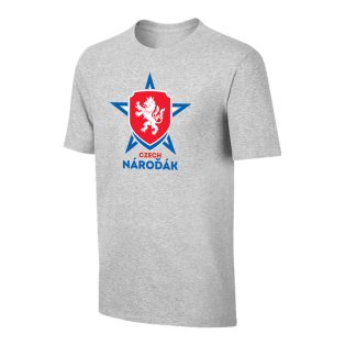 Czech Republic Euro 2020 T-Shirt (Grey)