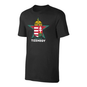 Hungary Euro 2020 T-Shirt (Black)