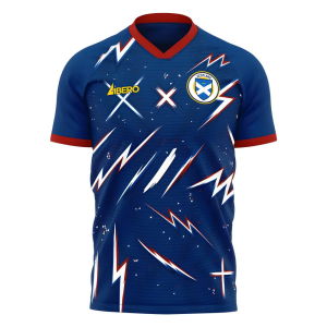 2025-2026 Scotland Pre-Match Concept Shirt Adult Short Sleeve