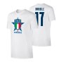 Italy Euro 2020 T-Shirt (Immobile 17) White