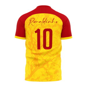 2026-2027 Ravenna RONALDINHO Home Concept Shirt (Yellow) Adult Short Sleeve