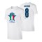 Italy Euro 2020 T-Shirt (Jorginho 8) White