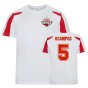 Lucas Ocampos Sevilla Sports Training Jersey (Red/White)