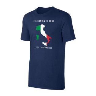 Italy Its Coming To Rome T-Shirt - Dark Blue