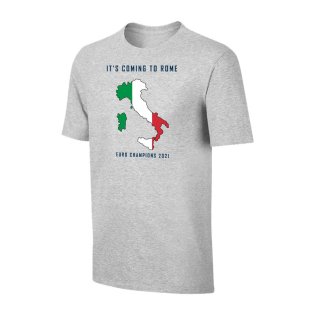 Italy Its Coming To Rome T-Shirt - Grey