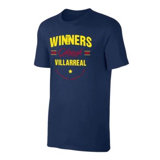 Villarreal WINNERS 2021 T-Shirt - Dark Blue