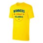 Villarreal WINNERS 2021 T-Shirt - Yellow