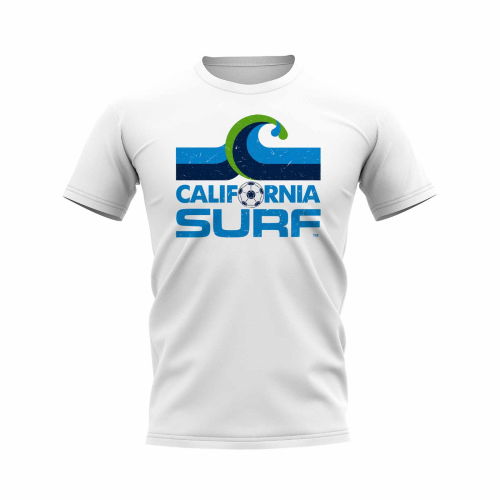 California Surf Vintage Badge T-Shirt (White)