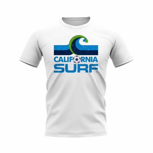 California Surf Vintage Badge T-Shirt (White)